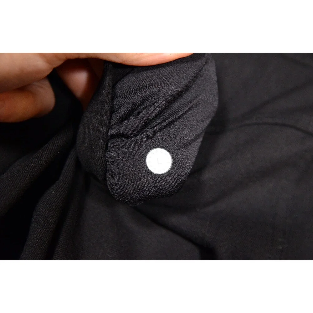 Lululemon Men's‎ Kung Fu Athletic Pants Mens Large Black Pockets Drawstring
